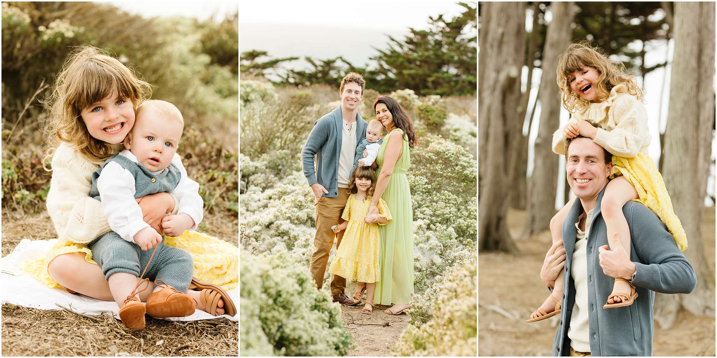 Lands End and Sutro Baths Family Photography San Francisco Photography locations