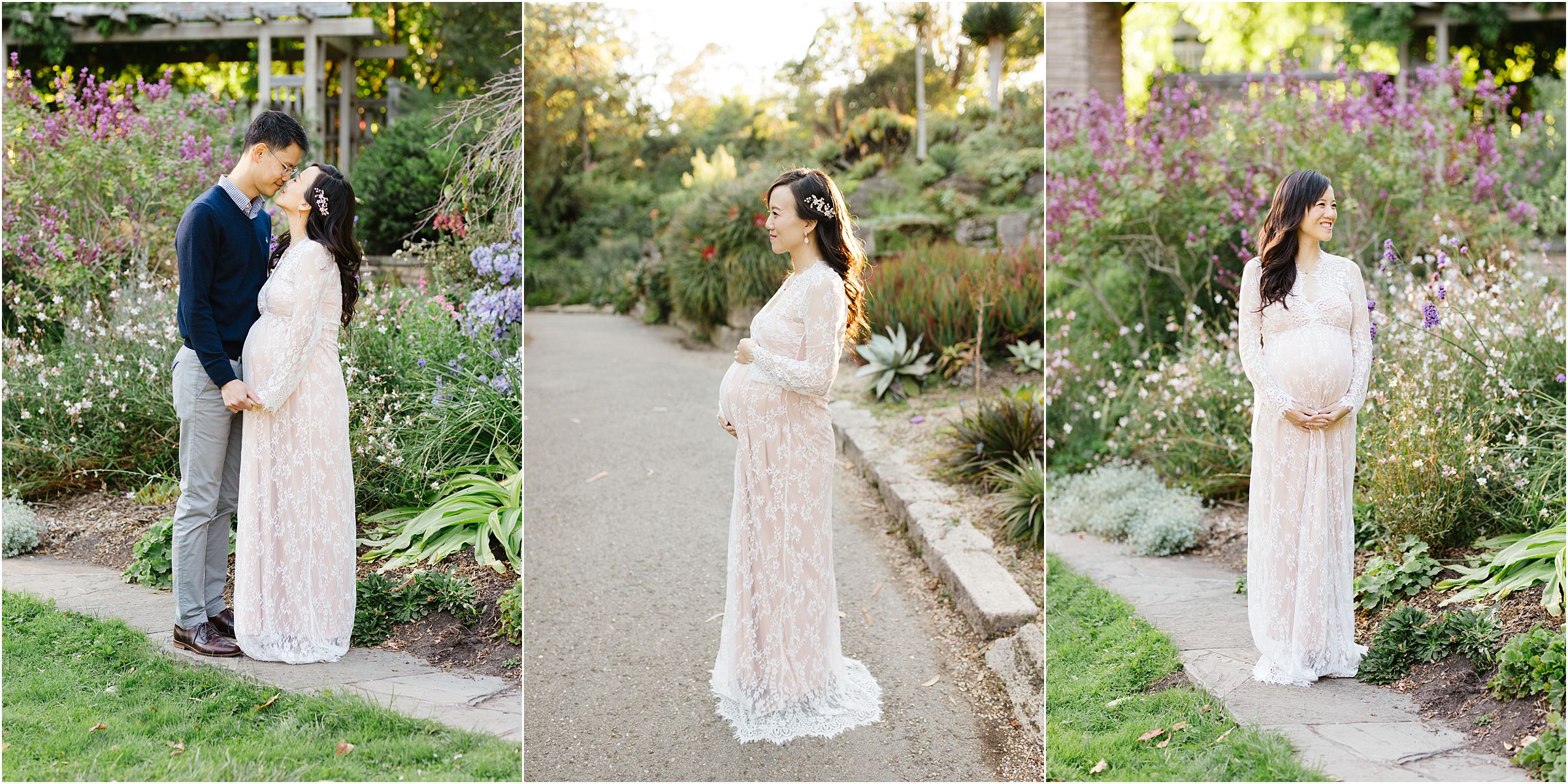 San Francisco Botanical Garden Maternity Session photography